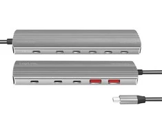 LogiLink Hub USB3.2 2xUSB-A, 8x USB-C, PD, 100W