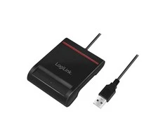 LogiLink Prisijungti | USB 2.0 kortelių skaitytuvas, skirtas smart ID | CR0047 | Kortelių skaitytuvas