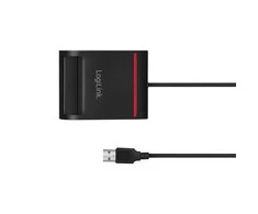 LogiLink Prisijungti | USB 2.0 kortelių skaitytuvas, skirtas smart ID | CR0047 | Kortelių skaitytuvas