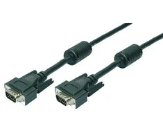 LOGILINK CV0003 LOGILINK - Kabelis VGA 2x Ferryt HQ, ilgis 5m