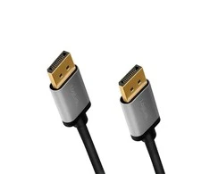 LogiLink DisplayPort 1.2 M/M 3.0m juoda-pilka