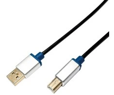 LOGILINK BUAB220 LOGILINK - Premium USB 2.0 jungties kabelis, USB-A kištukas iki USB-B kištukas, 2m
