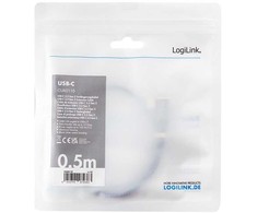 LogiLink Kabelis USB3.2 gen2 TypeC do USB-C/F, PD, 0.5m