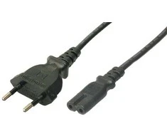 LogiLink Prisijungti | Maitinimo laidas | CP092 | Juodas Euro kištukas (CEE 7/16) | IEC 60320 C7 jungtis
