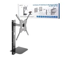 Logilink BP0048 televizoriaus sieninis laikiklis, 32"-55", su atramine lentyna | Logilink