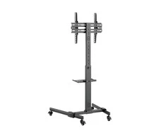 Laikiklis LOGILINK BP0121 TV Monitorius vežimėlis 32-55 colių 35 kg reguliuojamo aukščio