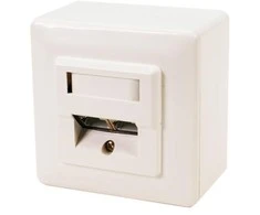 LOGILINK NP0039A LOGILINK - montuojamas į lizdą / įleidžiamas CAT6 ekranuotas 2xRJ45