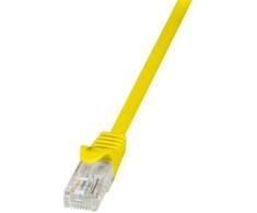 LOGILINK CP2027U LOGILINK - Patchcord Cat.6 U/UTP EconLine 0,5m Geltona