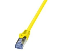 LOGILINK CQ3037S LOGILINK -Komutacinis kabelis Cat.6A 10G S/FTP PIMF PrimeLine geltona 1m
