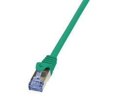 LOGILINK CQ3065S LOGILINK - Komutacinis kabelis Cat.6A 10G S/FTP PIMF PrimeLine žalias 3m