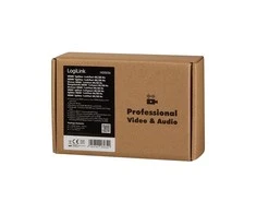LogiLink LogiLink HDM- Splitter 1x4-Port, 4K / 30Hz, Schlank, schw.