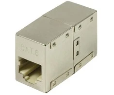 LOGILINK NP0054 – Inline mova 1:1 Cat.6 RJ45 STP metalinis korpusas