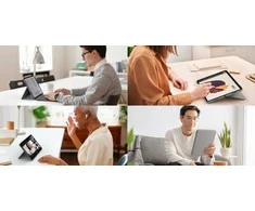 „Logitech Combo Touch iPadPro 12.9 Graphite“.