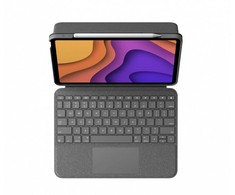 LOGITECH Folio Touch, skirtas iPad Air (4 gen.) – OXFORD Pilkas – JK