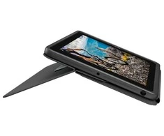 Planšetinio kompiuterio dėklas Logitech Rugged Folio, Anglų kalba (JK), C tipo USB, Pilkos spalvos