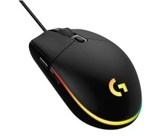 Žaidimų pelė Logitech G203 Lightsync RGB, Juodos spalvos