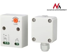 Maclean Oem Šviesos valdymo jutiklis foto relė 230V 15A 2300W MCE35