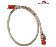 MACLEAN MCTV-302S Maclean MCTV-302S Patchcord UTP cat6 Kabelio kištukas-kištukas 2m sidabrinis