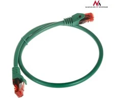MACLEAN MCTV-302G Maclean MCTV-302G Patchcord UTP cat6 Kabelio kištukas-kištukas 2m žalias