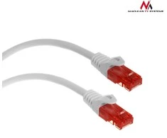 Tinklo kabelis MACLEAN MCTV-303W Maclean MCTV-303W Patchcord UTP cat6 Cable plug-plug 3m baltas