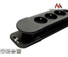 MACLEAN MCE11 Maclean MCE11 Power Strip 8 lizdas su jungikliu