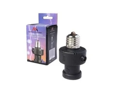 MACLEAN MCE21B Maclean MCE21 B lemputės tvirtinimas su šviesos jutikliu E27 100W