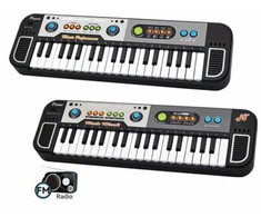 Madej muzikinė klaviatūra su baterija ir mikrofonu 011125 78635