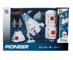 Madej Kosminės stoties rinkinys su 3 kosmonautais