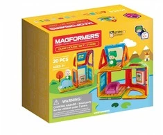 Magformers Cube House magnetiniai blokeliai - Varlė