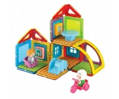 Magformers Cube House magnetiniai blokeliai - Varlė