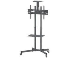 Manhattan 461238 monitoriaus laikiklis arba stovas 177,8 cm (70") Juoda