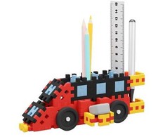 Konstruktorius Marioinex Mini Waffle Pieštukinė Transportas, 140 d.