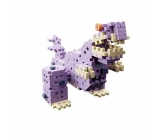 Marioinex Diplodocus ir T-Rex Mini vaflinės kaladėlės 148vnt + figūrėlė ZA5501