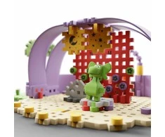 Marioinex Dragon Diplodocus ir Scene Mini vaflių kaladėlės 148vnt + figūrėlė ZA5502
