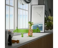 Marioinex Diplodocus ir Pterodactyl mini vaflių blokeliai 60 vnt + figūrėlė ZA5499