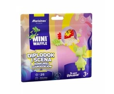 Marioinex Diplodocus Dragon and Scene 25vnt Mini Vaflis ZA5498