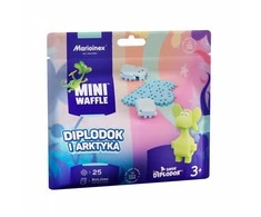 Marioinex Diplodocus Dragon ir Arctic Mini Waffle 25 Vnt + ZA5 pav
