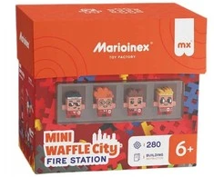 Marioinex Mini Waffle Building Blocks – City: Fire Station, 280 pieces