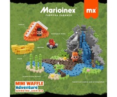 Konstruktorius Marioinex Mini Waffle Slaptas urvas, 148 d.