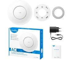 Cudy AP1300 867 Mbit/s Baltas Maitinimas per Ethernet (PoE)