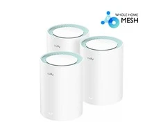 Tinklo įranga - Cudy M1300 Mesh Wi-Fi sistema dviejų juostų 802.11ac balta