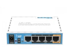 MIKROTIK RB951Ui-2nD hAP prieigos taškas 2.4GHz 5x RJ45 100Mb/s