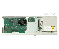 Mikrotik laidinio eterneto maršrutizatorius RB1100x4, 1U stovo laikiklis, keturių branduolių 1,4 GHz centrinis procesorius, 1 GB RAM, 128 MB, 13x Gigabit LAN, 1x nuoseklusis konsolės prievadas RS232, PCB temperatūros ir įtampos monitorius, IP20, maršrutizatorius OS L6 | Laidinio eterneto maršrutizatorius | RB1100AHx4 | Nėra „Wi-Fi“ | 10/100/1000 Mbit/s | Ethernet LAN (RJ-45) jungtys 13 | Tinklelio atramos Nr. | MU-MiMO Nr. | Nėra mobiliojo plačiajuosčio ryšio | 12 mėn.