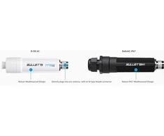 Maršrutizatorius Bullet Dual-Band AC Ubiquiti Titanium IP67, 2.4 / 5GHz, juodas / UBI-BULLETAC-IP67