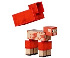 Mattel Minecraft - Deimantinio lygio avies figūrėlė ir 3 priedai (JCV22)