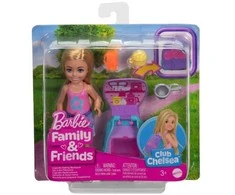 Lėlė Barbie Mattel Barbie Family&amp;Friends Klub Chelsea JBF46