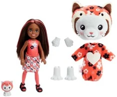Mattel Lėlė Barbie Chelsea spalvų keitimo katytė-panda HRK28