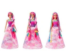 Barbie Dreamtopia princesės plaukų dekoravimo rinkinys