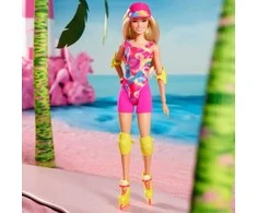 Mattel Kolekcinė BARBIE filmo Roller-Skating lėlė su riedučiais (HRB04)