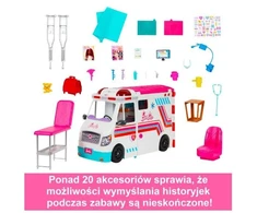 Mattel „Barbie Care Clinic“ greitosios pagalbos rinkinys